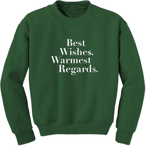 FerociTees للجنسين أطيب التمنيات أحر التحيات Crewneck البلوز in Kuwait