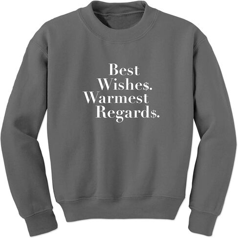 FerociTees للجنسين أطيب التمنيات أحر التحيات Crewneck البلوز in Kuwait