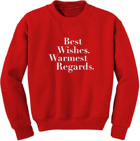 FerociTees للجنسين أطيب التمنيات أحر التحيات Crewneck البلوز in Kuwait
