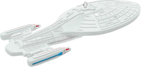 زينة عيد الميلاد الصغيرة من Hallmark Keepsake Star Trek (USS Voyager) مقاس 0.25 سم لشجرة الطاولة in Kuwait