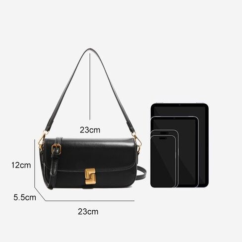 Shoulder Bags for Women - Leather Crossbody Purses Vintage Handbags-Adjustable Strap Designer Bags in Saudi Arabia