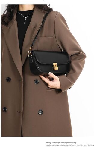Shoulder Bags for Women - Leather Crossbody Purses Vintage Handbags-Adjustable Strap Designer Bags in Saudi Arabia