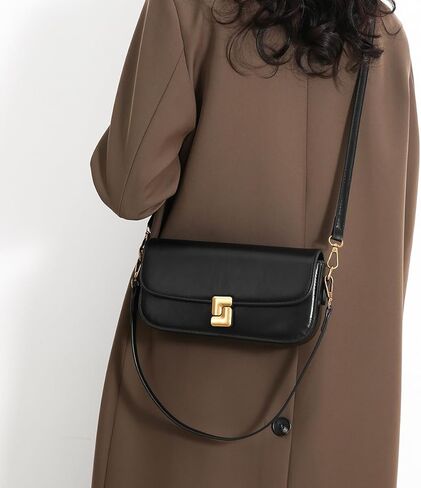 Shoulder Bags for Women - Leather Crossbody Purses Vintage Handbags-Adjustable Strap Designer Bags in Saudi Arabia