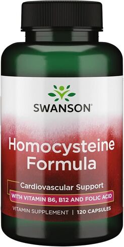 Swanson Homocysteine Formula 120 Capsules in Saudi Arabia