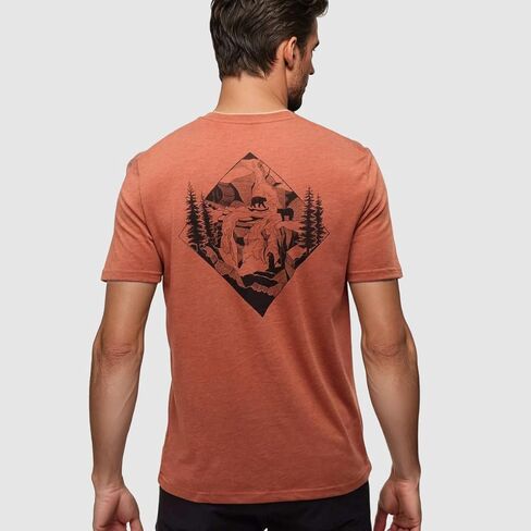 تي شيرت Bear Ridge للرجال من Tentree - قطن عضوي، ناعم وعازل، مقاس عادي، صديق للبيئة، مريح للارتداء اليومي in Saudi Arabia