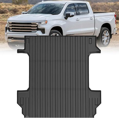 Nilight Truck Bed Bed حصيرة 5.7 قدمًا لـ 14-18 شيفروليه GMC 1500 و 25-19 in Kuwait