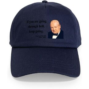 قبعة بيسبول CafePress Winston Churchill 6 قابلة للتعديل in Kuwait