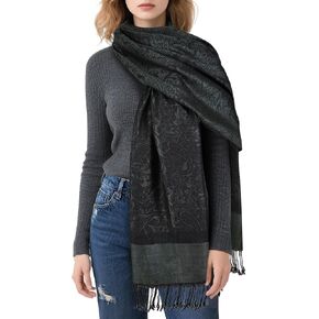 Pashmina Shawl Wrap for Women, Paisley Pashmina Rave Scarf, Shawls and Wraps for Evening Dresses Festivals All Seasons in Saudi Arabia