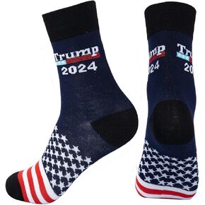 Axxnism ​​مضحك ترامب 2024 الجوارب دعونا نذهب براندون الجوارب الجدة الجوارب لطيف هدية الكريسماس تخزين المواد in Kuwait