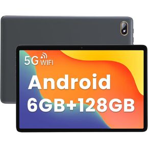 Android 12 Tablet ، 10.1 بوصة لوحي للألعاب ، ذاكرة الوصول العشوائي 6 جيجابايت+128 جيجا بايت ROM+1TB متوسطة ، 2.0 جيجا هرتز MTK8183 معالج أوكتورا ، بطارية طويلة الأمد ، كاميرا مزدوجة 5 ميجابكسل ، 2.4/5G مزدوج النطاق wifi+Bluetooth 5.0+النوع (الرمادي) in Kuwait