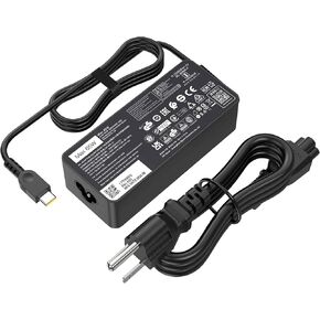 65W LAPTOP USB C Charger for Lenovo ThinkPad X1 X13 Z13 13S E14 L14 E15 T490 E495 لـ Lenovo Lenovo IdeaPad 3 Slim5 5Pro Flex 5 Yoga 7 Slim 7 9i Slim 92 in Kuwait