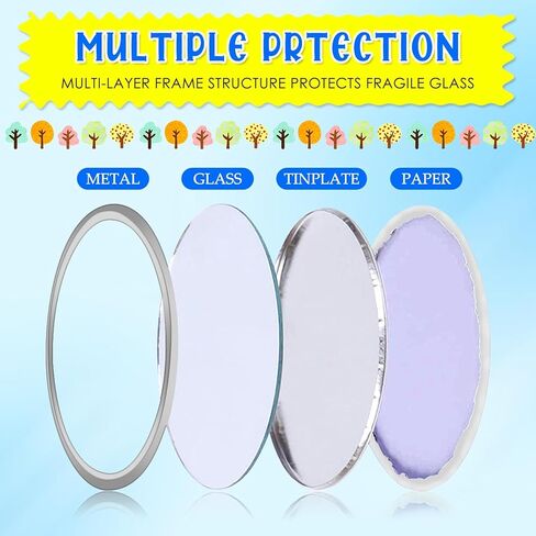 Taiyin 18 Pcs Ball Gifts for Girls Team Compact Mirror Accessories Ball Party Supplies Women Sport Round Pocket Portable Makeup Mirror 2.76 Inch (Volleyball) in Saudi Arabia