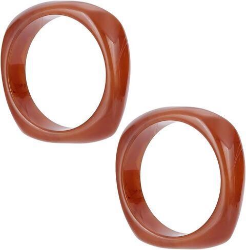 UNICRAFTALE Acrylic Resin Bangle Retro Wide Geometric Bracelets Fashion Wrap Bracelet Colorful Irregular Wrists Bracelets Transparent Square Bracelet for Women in Saudi Arabia