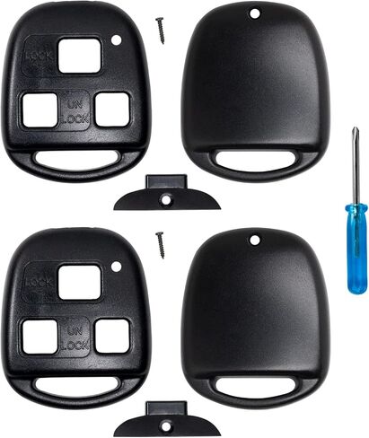 StandardAutoPart Car Keyless entry 3 button remote key shell Compatible with Lexus (No Key Cutting Required) Shell Case in Kuwait