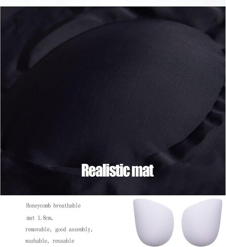 WYGWBD Men Fake Muscles Vest Shaper Padded Chest Undershirts for Build Realistic Muscles Underwear in Saudi Arabia