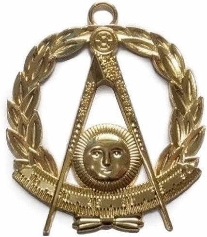 Masonic Regalia Grand Lodge Jewel – Secretary Officer Chain Collar Jewel - Gold Jewel in Saudi Arabia