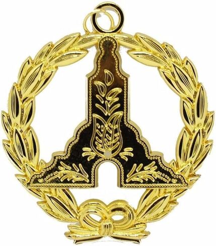 Masonic Regalia Grand Lodge Jewel – Secretary Officer Chain Collar Jewel - Gold Jewel in Saudi Arabia