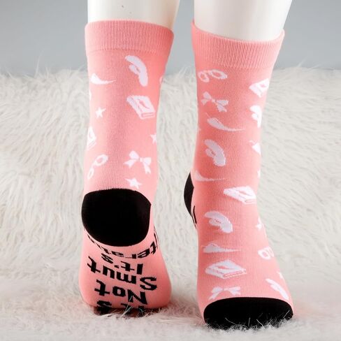 MBMSO Smutty Book Lovers Gifts 2 Pairs It's Not Smut It's Literature Socks Spicy Book Merch Dark Romance Gift for Smut Reader in Saudi Arabia