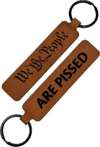 THE PEOPLES BRIGADE We The People Constitution 2A Soft Key Chain Key Tag in Saudi Arabia
