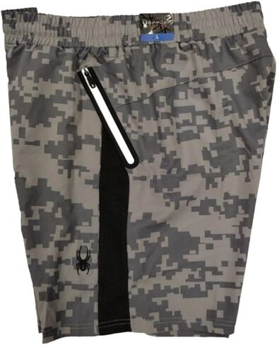 Spyder Active Men’s Woven Short (US, Alpha, X-Large, Regular, Regular, Gray) in Saudi Arabia