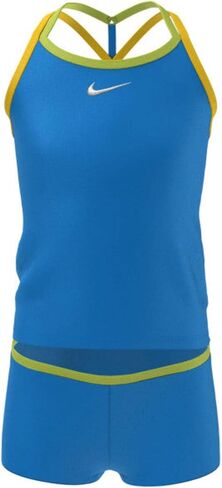 Nike girls Nike Swim Girls' Essential T-crossback Tankini Set in Saudi Arabia