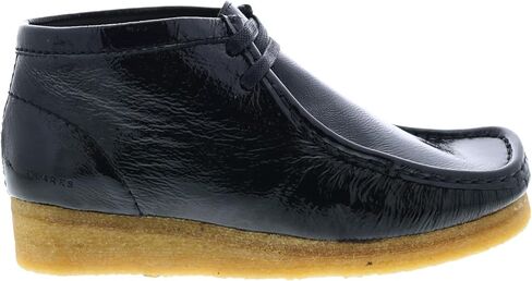 Clarks Wallabee Boot. Leather Bootie, 7.5, Black in Saudi Arabia