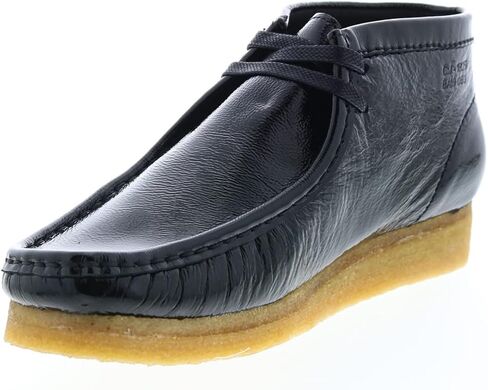 Clarks Wallabee Boot. Leather Bootie, 7.5, Black in Saudi Arabia
