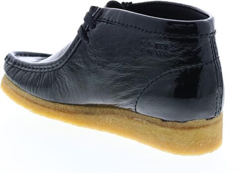 Clarks Wallabee Boot. Leather Bootie, 7.5, Black in Saudi Arabia