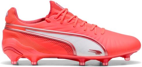 حذاء كرة قدم للسيدات من PUMA King Ultimate Firm Ground - أحمر in Kuwait