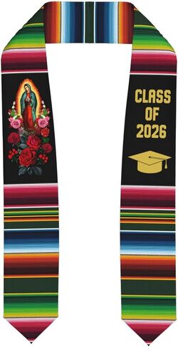 YQIUSM Mexican Graduation Sash Graduation Stole Class Of 2026 Stoles For Graduation 2026 in Kuwait