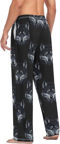 vvfelixl Mens Pajama Pants Colorfull Jelly Fish Men's Pajama Bottoms Sleep Lounge Pj Pants for Men Drawstring Pockets S-XXL in Saudi Arabia