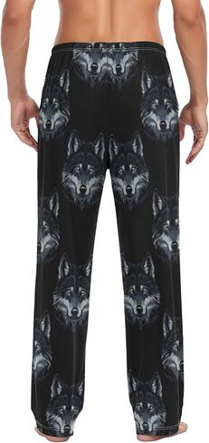 vvfelixl Mens Pajama Pants Colorfull Jelly Fish Men's Pajama Bottoms Sleep Lounge Pj Pants for Men Drawstring Pockets S-XXL in Saudi Arabia