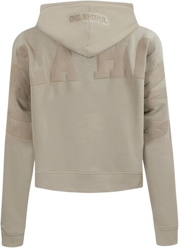 Pro Standard Womens College Wingspan Brushed Back French Terry Cropped Pullover Hoodie in Saudi Arabia