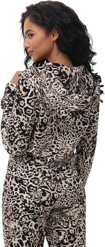 Juicy Couture Velour Juicy Ocelot Animal Print Small Bling Tracksuit Large in Saudi Arabia