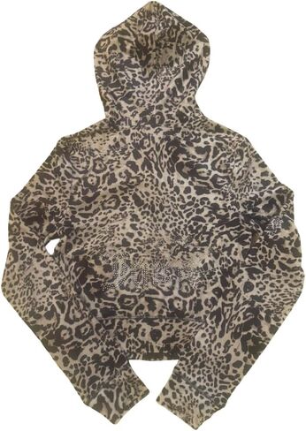 Juicy Couture Velour Juicy Ocelot Animal Print Small Bling Tracksuit Large in Saudi Arabia