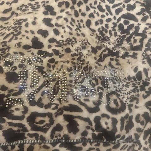 Juicy Couture Velour Juicy Ocelot Animal Print Small Bling Tracksuit Large in Saudi Arabia