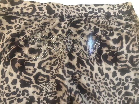 Juicy Couture Velour Juicy Ocelot Animal Print Small Bling Tracksuit Large in Saudi Arabia