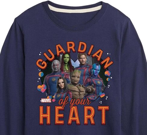 تي شيرت Marvel Guardians of The Galaxy - Guardian of Your Heart Valentine - للأطفال والشباب بأكمام طويلة in Saudi Arabia