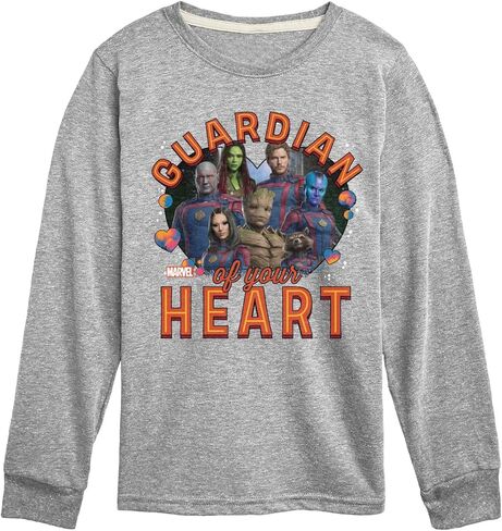 تي شيرت Marvel Guardians of The Galaxy - Guardian of Your Heart Valentine - للأطفال والشباب بأكمام طويلة in Saudi Arabia