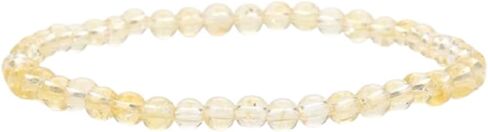 Handmade 4mm Tiny Beads Bracelet – Natural Healing Stone Beads for Yoga, Mala, and Bohemian Stacking – Stretch Bracelet for Men and Women in Saudi Arabia