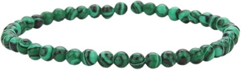 Handmade 4mm Tiny Beads Bracelet – Natural Healing Stone Beads for Yoga, Mala, and Bohemian Stacking – Stretch Bracelet for Men and Women in Saudi Arabia