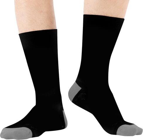 WeciBor 36 Pairs Bulk Dress Socks for Men & Women - Seamless Thin Breathable Cozy Cotton Formal Business Socks in Saudi Arabia