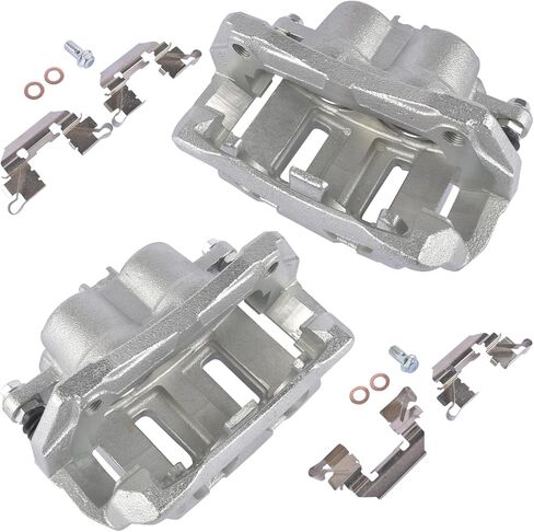 19-B3358 19-B3359 Disc Brake Caliper Assembly with Bracket Replacement for Select Honda and Acura Models - Accord 2008-2012, TSX 2009-2014 - Rear Driver and Passenger Side in Saudi Arabia