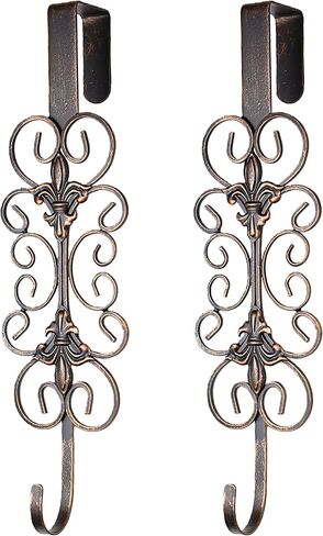 Display Stand for Wreath Handbag Purse Adjustable Height Standing Metal Wreath Hanger Holder on Tabletop or Floor(Vintage Gold) in Kuwait