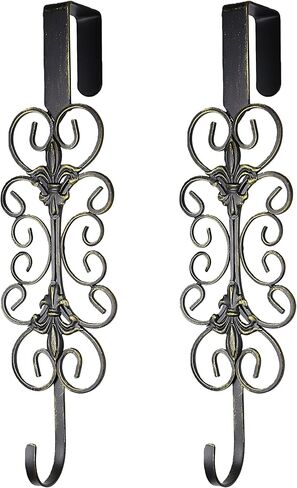 Display Stand for Wreath Handbag Purse Adjustable Height Standing Metal Wreath Hanger Holder on Tabletop or Floor(Vintage Gold) in Saudi Arabia