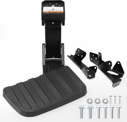 Bed Step,Truck Side Step,Retractable Step Compatible with 23-25 Ford F-250 F-350 F450 F550 Super Duty, Driver Left Side, Folding Truck Step Replace VPC3Z-17A958-D in Kuwait