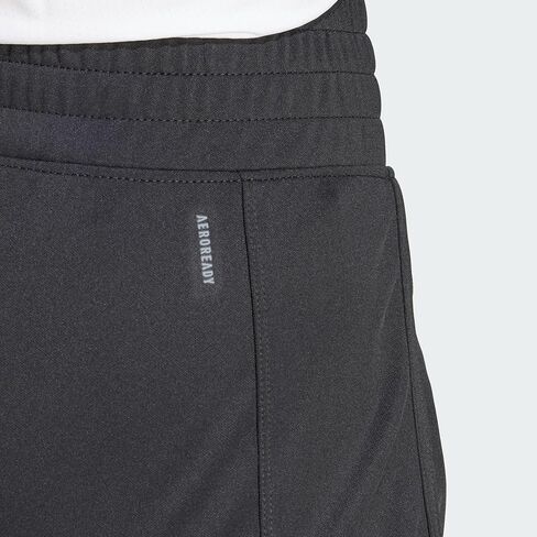 شورت نسائي من Adidas Pacer Essentials Knit عالي الارتفاع، أسود، XX-Small 3 بوصة درزة داخلية in Saudi Arabia