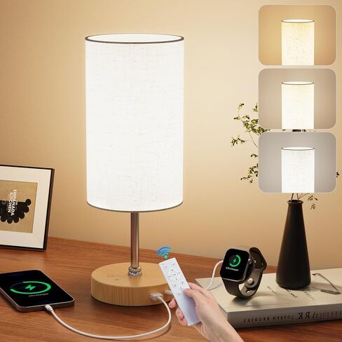 NIORSUN Light Therapy Lamp,10000 Lux Sun Lamp with Remote,3 Color Temperatures & Stepless Dimming,Happy Sunlight Lamp with USB C & A Ports,UV-Free Full Spectrum Light for Home, Office in Saudi Arabia