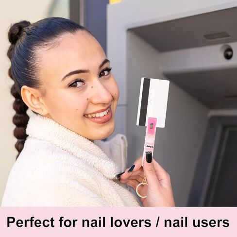 ZYTONGMAO 3PCS New Card Grabber for Long Nails 2026, Cute Debit Credit Card Puller Bank ATM Keychain Women with Plastic Clip in Saudi Arabia