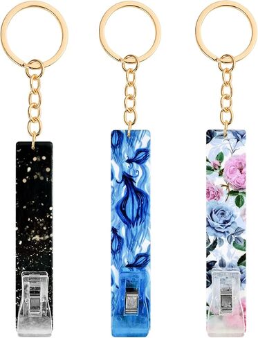 ZYTONGMAO 3PCS New Card Grabber for Long Nails 2026, Cute Debit Credit Card Puller Bank ATM Keychain Women with Plastic Clip in Saudi Arabia